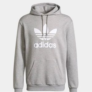 Grey Adidas pullover Sweater